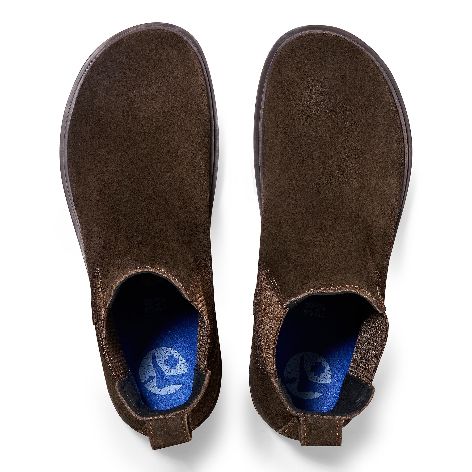 Birkenstock Highwood Narrow Ladies Mocha Leather Arch Support Pull On Ankle Boots-elevate your sole