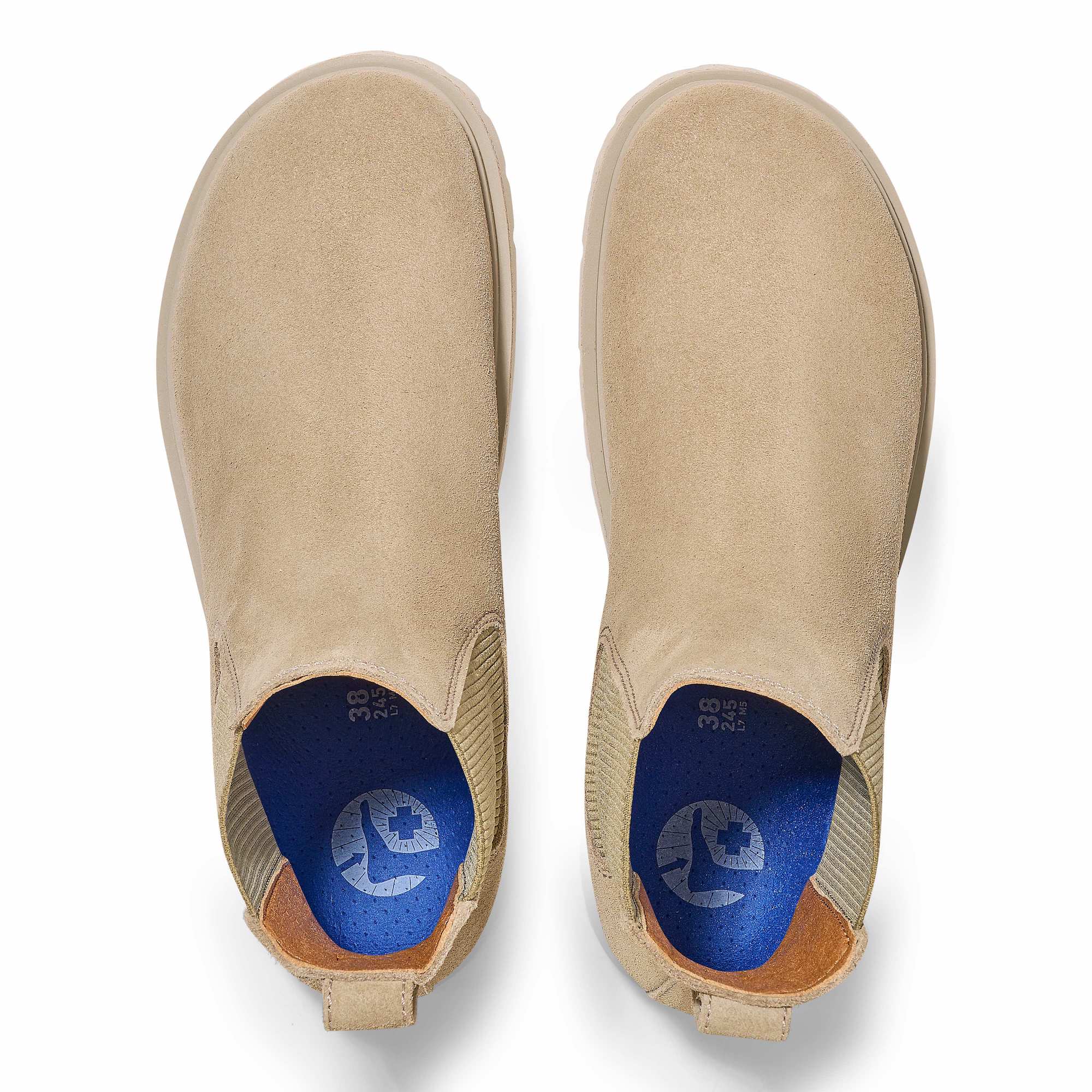 Birkenstock Highwood Narrow Ladies Taupe Leather Arch Support Pull On Ankle Boots-elevate your sole