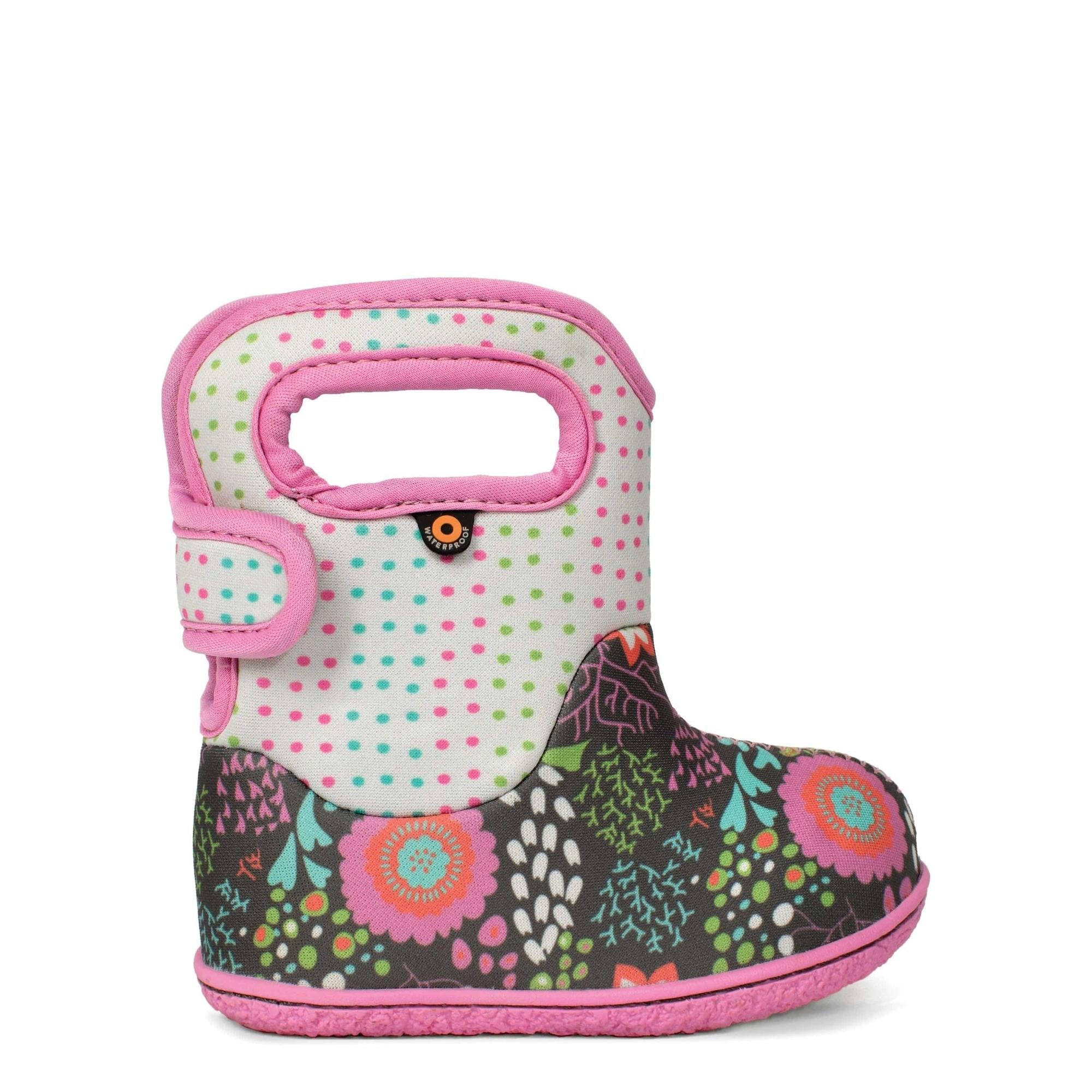 Bogs Baby Bogs Reef Grey Multi Waterproof Boots-elevate your sole