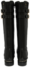 Lotus Caroline Ladies Black Leather Side Zip Knee High Boots