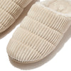 FitFlop GQ3-892 Chrissie Corduroy Ladies Ivory Slippers
