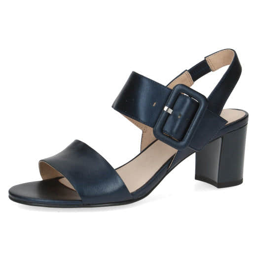 Caprice 28306-20 842 Ladies Ocean Leather Buckle Sandals-elevate your sole