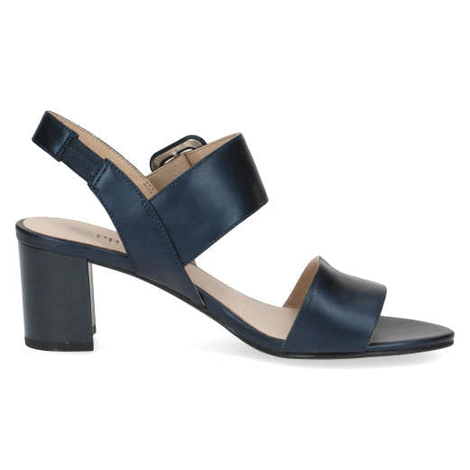 Caprice 28306-20 842 Ladies Ocean Leather Buckle Sandals-elevate your sole