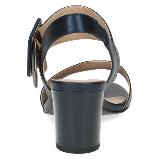 Caprice 28306-20 842 Ladies Ocean Leather Buckle Sandals-elevate your sole