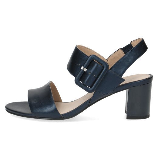 Caprice 28306-20 842 Ladies Ocean Leather Buckle Sandals-elevate your sole