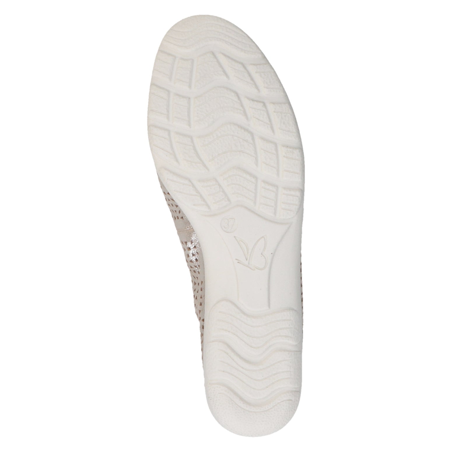 Caprice 9-22151-42 341 Ladies Taupe Metallic Leather Slip On Shoes-elevate your sole