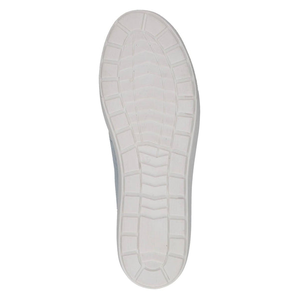 Caprice 9-23654-42 920 Ladies Silver Leather Lace Up Shoes-elevate your sole