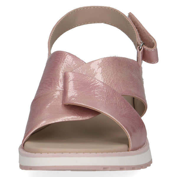 Caprice 9-28703-42 521 Ladies Pastel Pink Leather Sling Back Sandals-elevate your sole