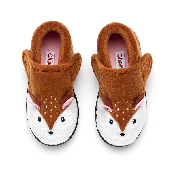 Chipmunk Doey Childrens Deer Slippers-elevate your sole