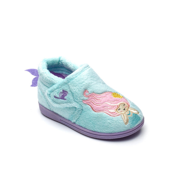 Chipmunk Maisie Girls Aqua Mermaid Slippers - elevate your sole