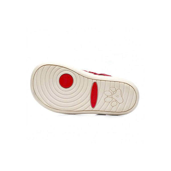 Chipmunk Noah Boys Red Leather Touch Fastening Sandals-elevate your sole