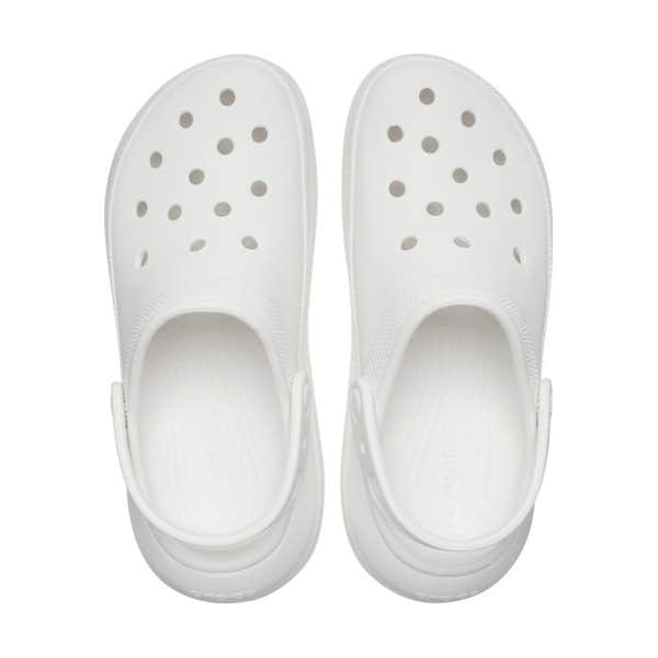 Crocs Classic Crush 207521-100 Ladies White Clogs-elevate your sole