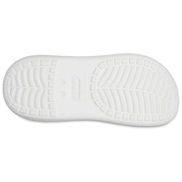 Crocs Classic Crush 207521-100 Ladies White Clogs-elevate your sole