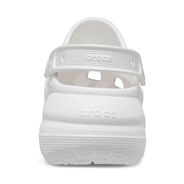 Crocs Classic Crush 207521-100 Ladies White Clogs-elevate your sole