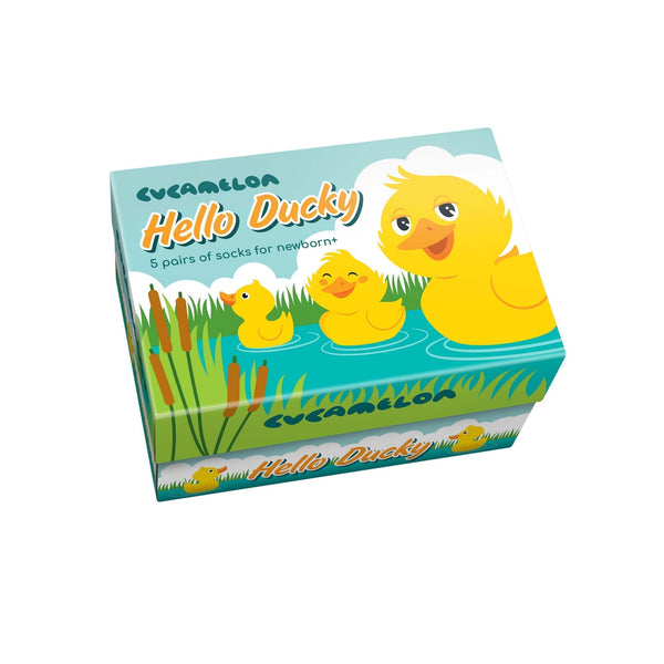 Cucamelon Hello Ducky Socks Box-elevate your sole