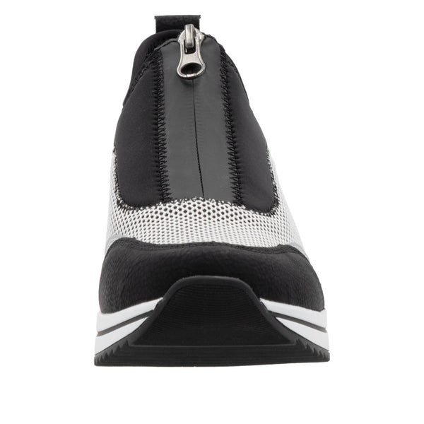 Remonte D0T08-03 Ladies Wide Black/Grey Elasticated Shoes