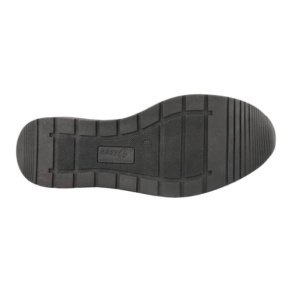DB Shoes Antelope 2V Ladies Wide Black Leather & Textile Zip & Lace Ankle Boots-elevate your sole