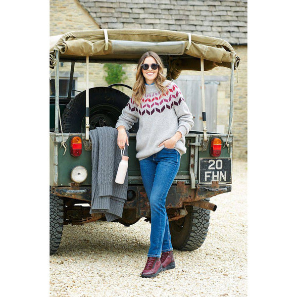 DB Shoes Antelope 2V Ladies Wide Black Leather & Textile Zip & Lace Ankle Boots-elevate your sole