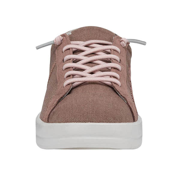 Dude Karina Ladies Rose Dust Textile Slip On Shoes-elevate your sole