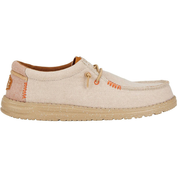 Dude Wally Coastline Jute Mens Silver Textile Slip On Shoes-elevate your sole