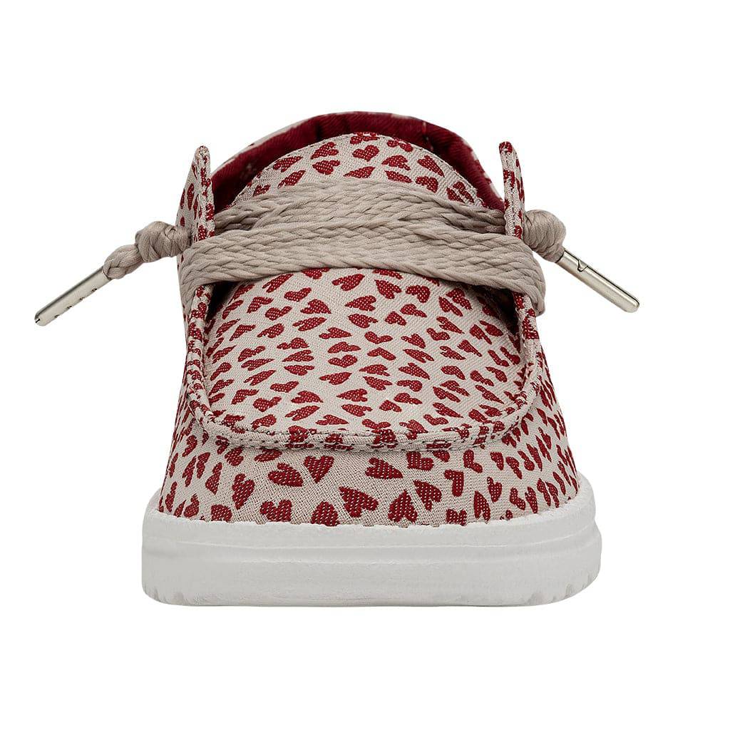 Dude Wendy Love Ladies Tan Textile Slip On Shoes-elevate your sole