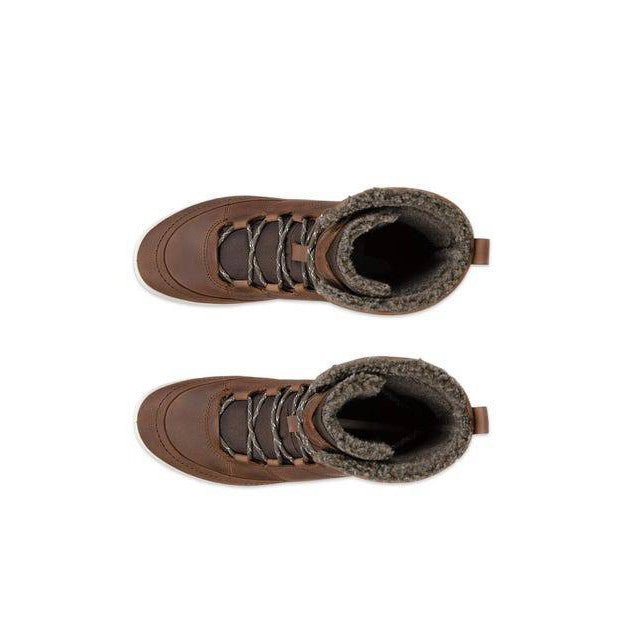 ECCO Trace Lite 832153 12482 Ladies Cocoa Brown Leather Water Resistant Lace Up Ankle Boots-elevate your sole