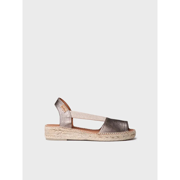 Toni Pons Etna Ladies Spanish Bronze Leather Pull On Sandals