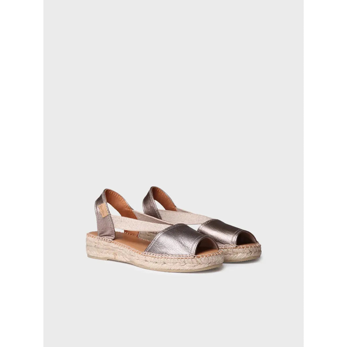 Toni Pons Etna Ladies Spanish Bronze Leather Pull On Sandals