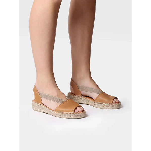 Toni Pons Etna Ladies Spanish Tan Leather Pull On Sandals