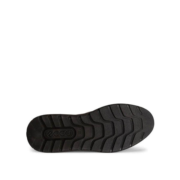 Ecco City Stride Mens Mink Leather Lace Up Trainers