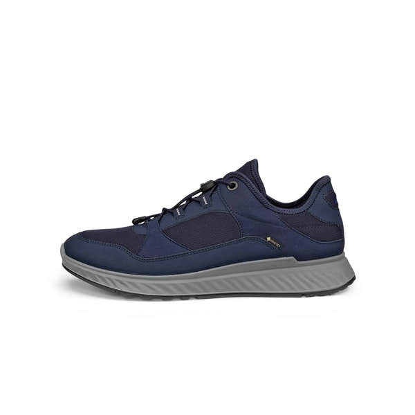 Ecco Exostride M GTX TEX 83533451117 Mens Night Sky Waterproof Lace Up Trainers