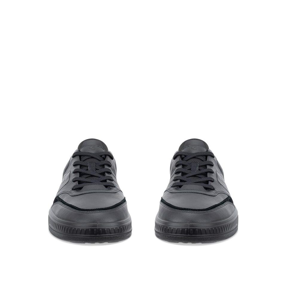 Ecco Move M Walker Mens Black/Black Leather Lace Up Shoes