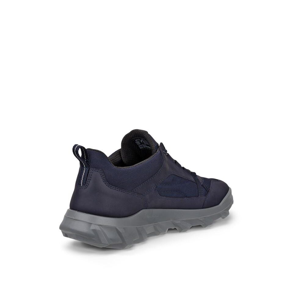 Ecco Mx M Low Waterproof Mens Night Sky Leather & Textile Waterproof Lace Up Shoes