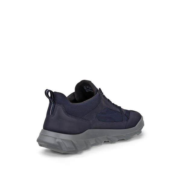 Ecco Mx M Low Waterproof Mens Night Sky Leather & Textile Waterproof Lace Up Shoes