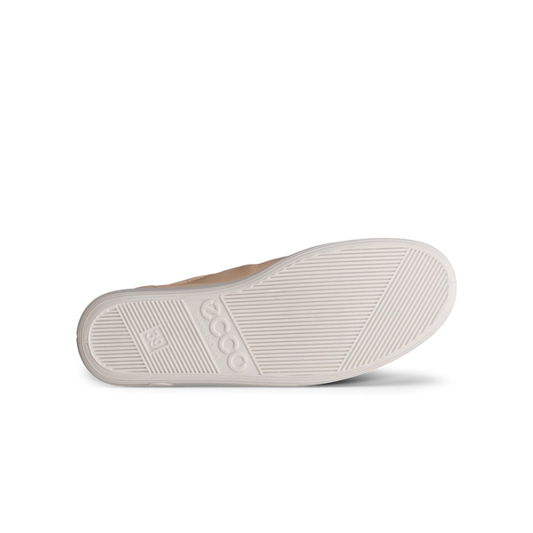 Ecco Soft 2.0 20650301009 Ladies Nature Leather Lace Up Trainers