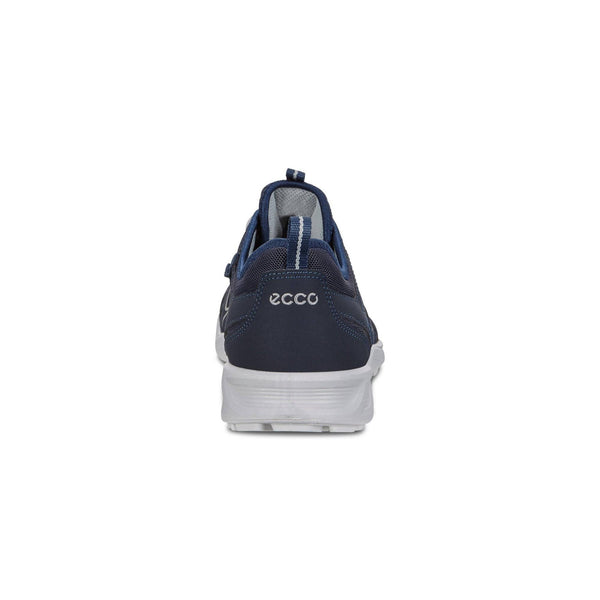Ecco Terracruise LT 825774 51406 Mens Marine Blue Textile Arch Support Elasticated Shoes-elevate your sole