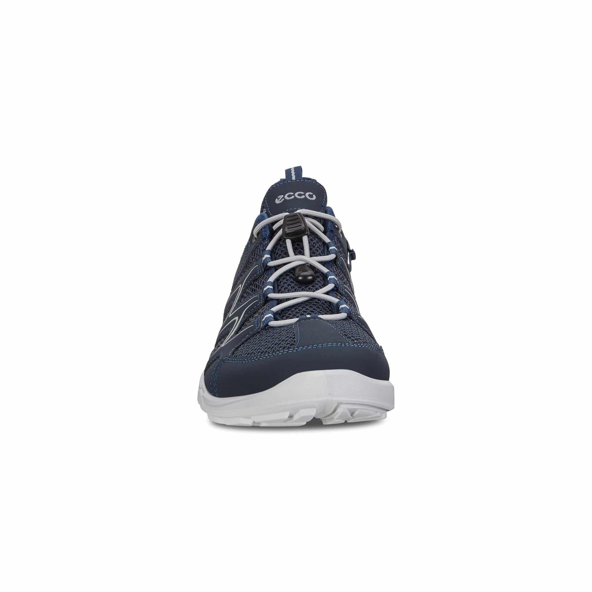 Ecco Terracruise LT 825774 51406 Mens Marine Blue Textile Arch Support Elasticated Shoes-elevate your sole