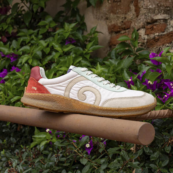 El Naturalista N5435A Unisex Wide Spanish Multi Cream Leather Lace Up Shoes