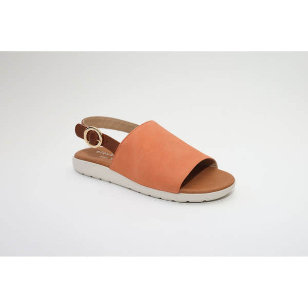 Elevate Your Sole 49132 Caribe Ladies Nougat Leather Sandals - elevate your sole