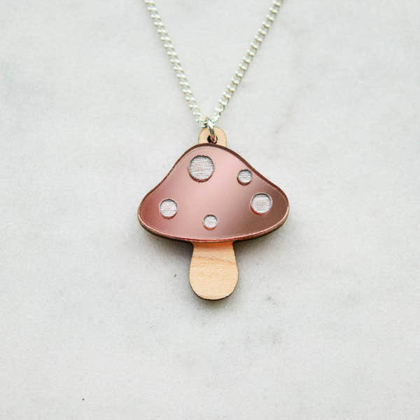 Esoteric London Toadstool Necklace-elevate your sole