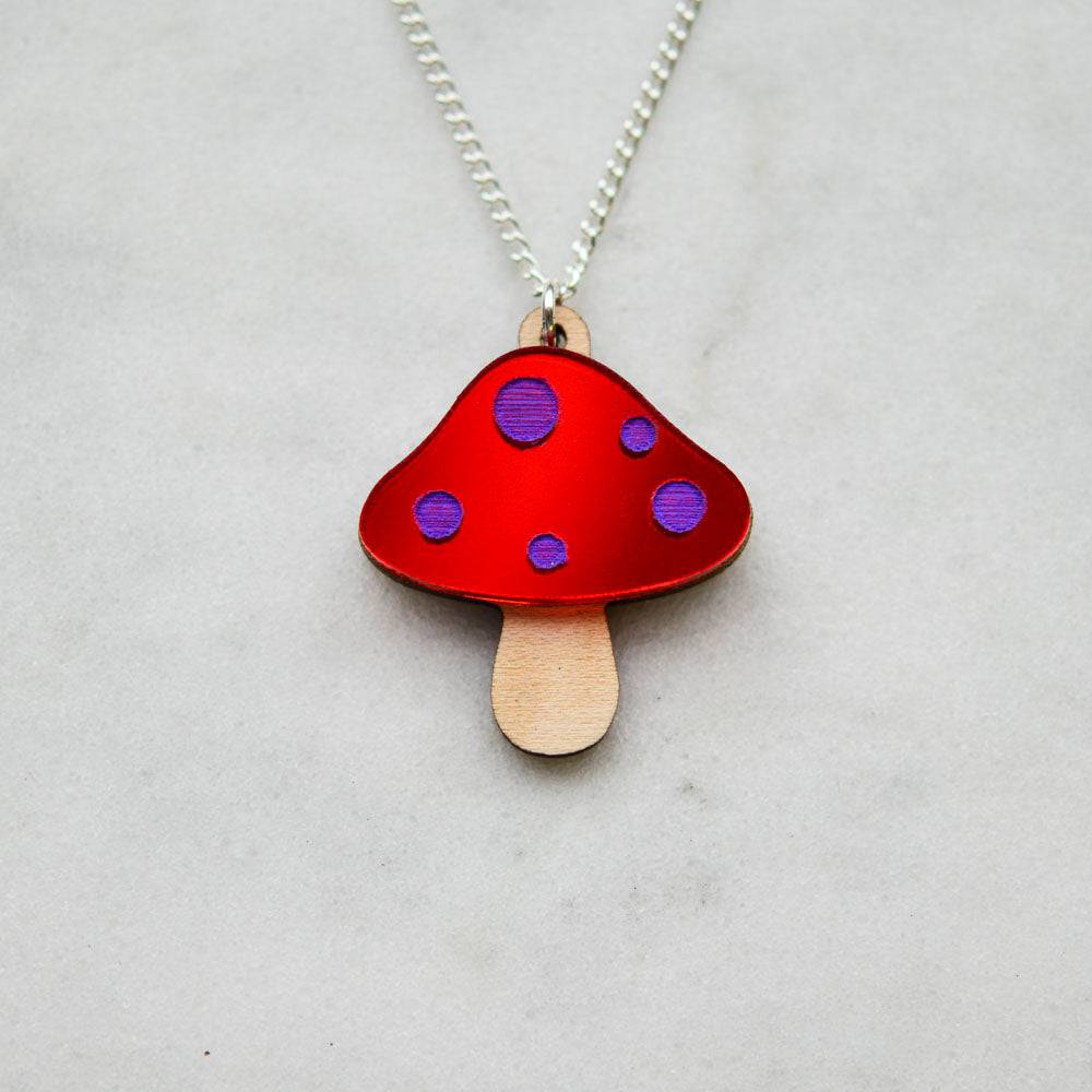 Esoteric London Toadstool Necklace-elevate your sole