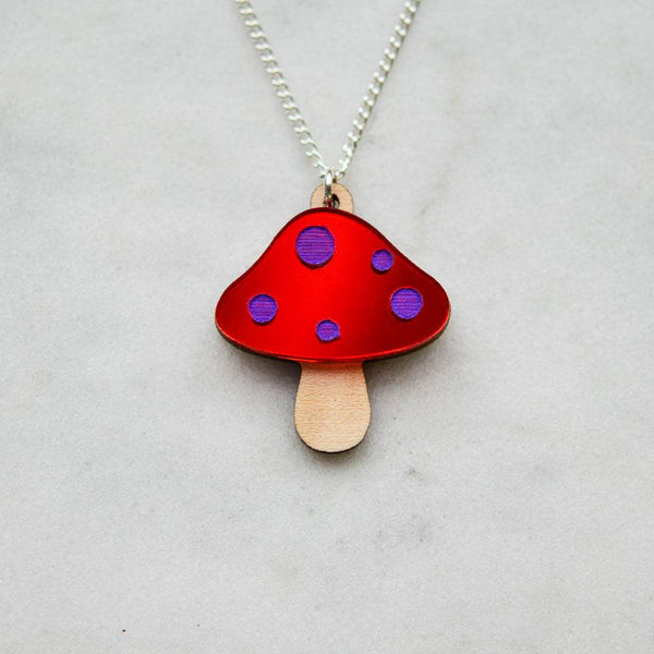 Esoteric London Toadstool Necklace-elevate your sole