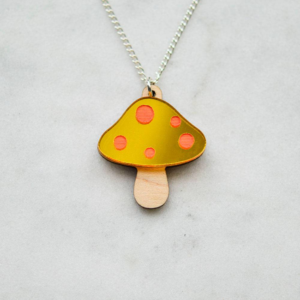 Esoteric London Toadstool Necklace-elevate your sole