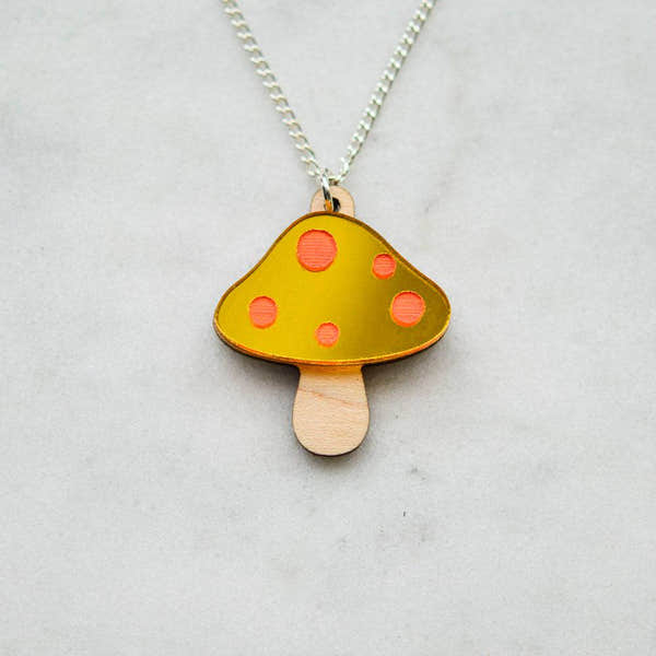 Esoteric London Toadstool Necklace-elevate your sole