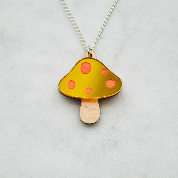 Esoteric London Toadstool Necklace-elevate your sole