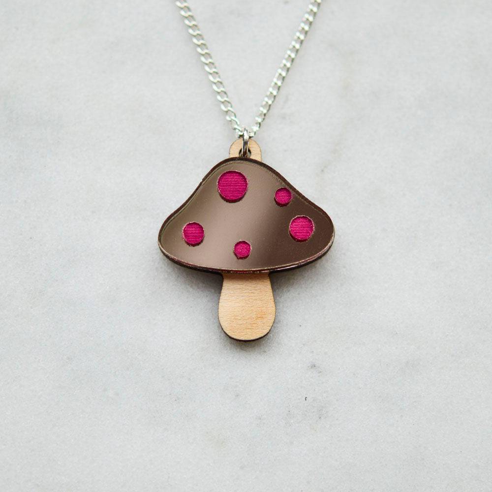 Esoteric London Toadstool Necklace-elevate your sole