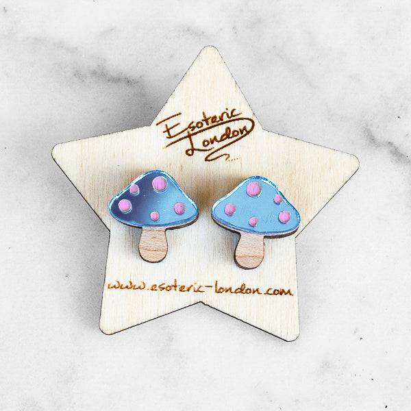 Esoteric London Toadstool Stud Earrings-elevate your sole
