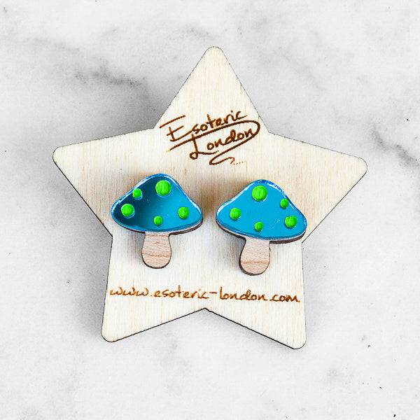 Esoteric London Toadstool Stud Earrings-elevate your sole