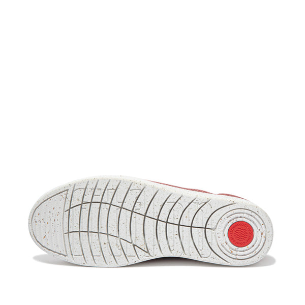 FitFlop Rally e01 FB6-955 Ladies Warm Rose Textile Lace Up Trainers-elevate your sole