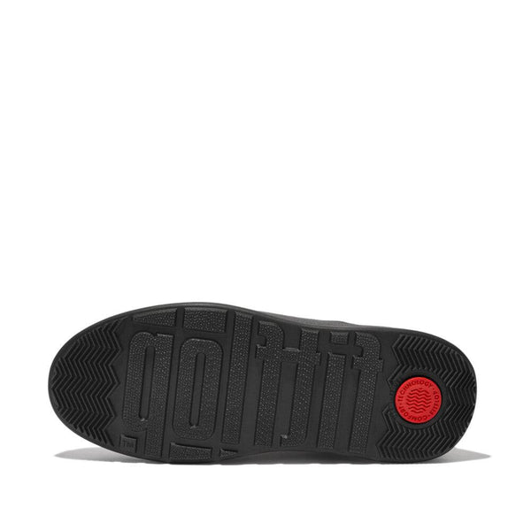 Fitflop Flatform Chelsea Fh4-090 Ladies Black Leather Pull On Ankle Boots-elevate your sole